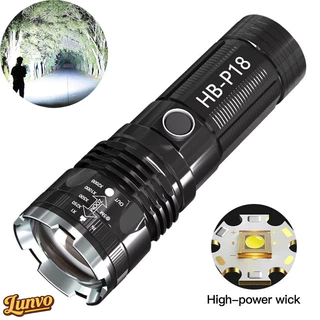 Lanterna Laser Branco Alta Potência 4500mAh Zoom Telescópico 3km Ultra-Longo Alcance