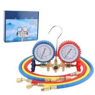 Manifold Ar Split R12 R502 R22 R134a Mangueira 90cm em Oferta na Shopee