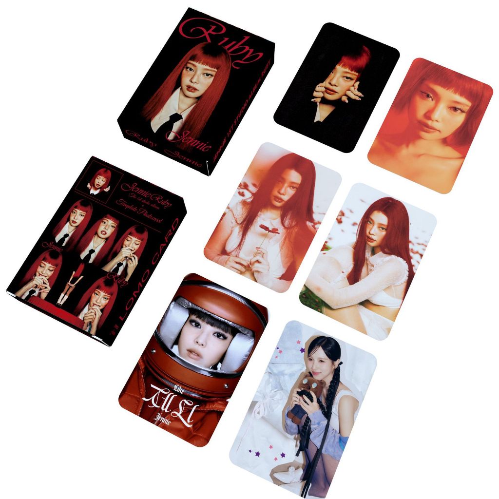 54 Unidades/Caixa BLACKPINK JENNIE Photocards Como RUBY Álbum LOMO