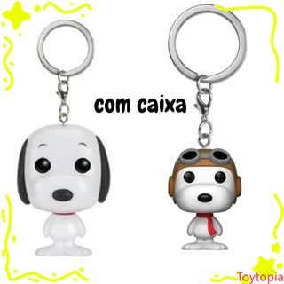 Peanuts Charlie Brown Snoopy Chaveiro Action Figure Brinquedos Figura De Ação