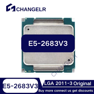 Processador Xeon E5 2683 V3 14 Núcleos LGA 2011-3 Tomada SR1XH E5-2683V3 CPU De Servidor 2.0 Ghz 120 W 35 M