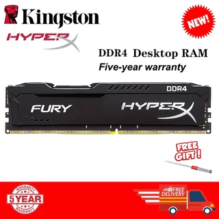 Kingston HyperX Fúria DDR4 RAM 4GB 8GB 16GB 1.2V 2133MHz 2400MHz 2666MHz 3200MHz PC4-17000U Memória De Desktop PC Comput