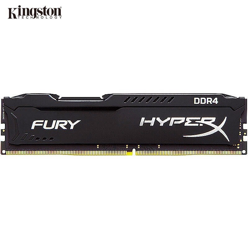Kingston HyperX Fúria Preto DDR4 PC RAM 4GB 8GB 16GB DDR4 2133Mhz 2400Mhz 3200Mhz 2666 Mhz PC4-21300U Memória DIMM Branc