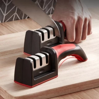 Amolador Afiador De Facas Em Aço Inox Afiadores Amolador De Facas Profissional Promoção em Oferta na Shopee