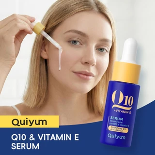 Q10 & Vitamina E Soro Antienvelhecimento 17ml QUIYUM Com Colágeno , C , Ácido Hialurônico | Hidratação Profunda , Reafir em Oferta na Shopee