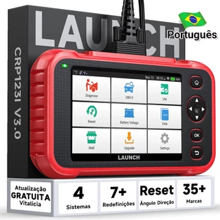 2026 Novo LAUNCH CRP123i V3.0 Automotive 4+ Sistema OBD2 Scanner 7+ Redefinir Ferramenta De Diagnóstico CANFD DOIP em Oferta na Shopee