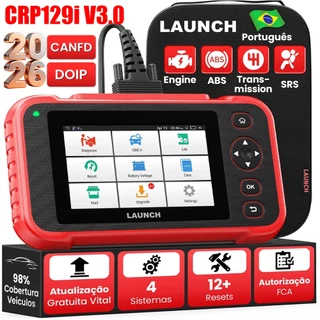LAUNCH CRP129I V3.0 Elite OBD2 Scanner 12 Redefinições ABS SRS Leitor De Código De Motor De Transmissão , Atualizaçã em Oferta na Shopee