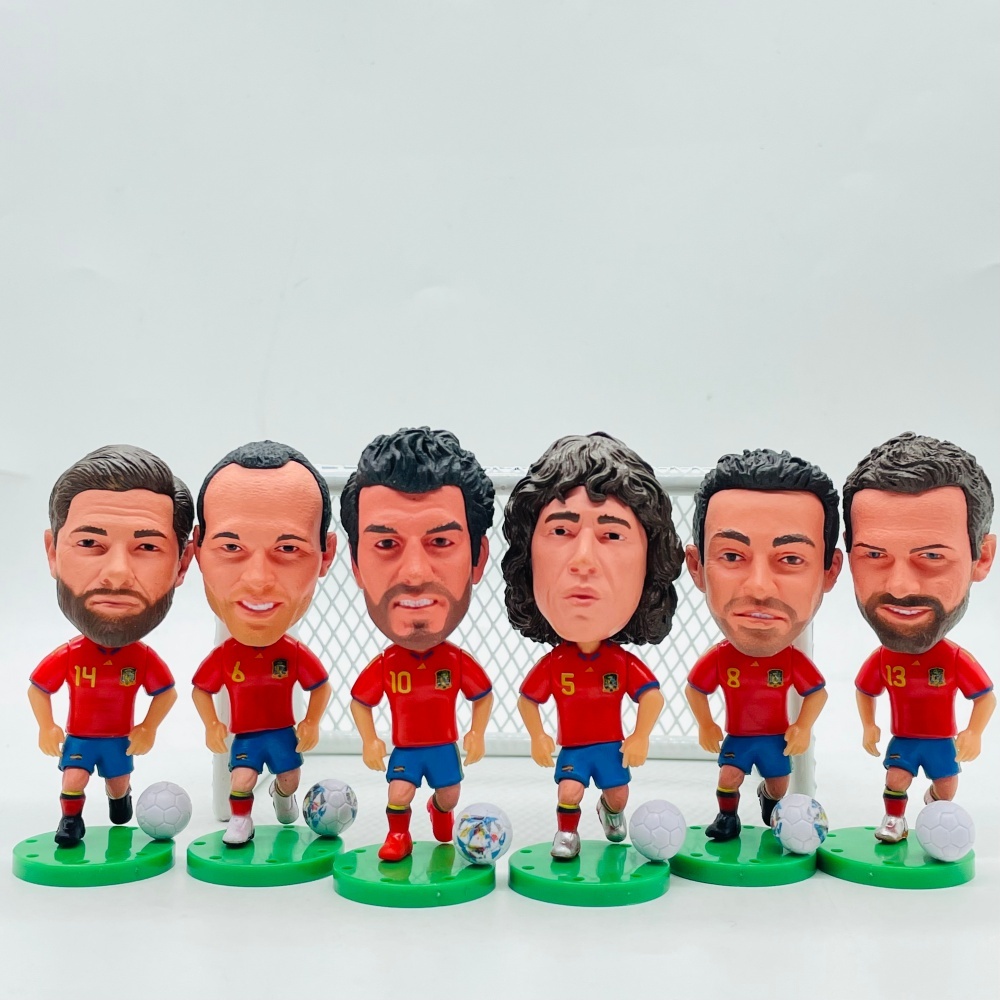 Soccerwe Jogador De Futebol Bonecas Xabi Campeão | Shopee Brasil