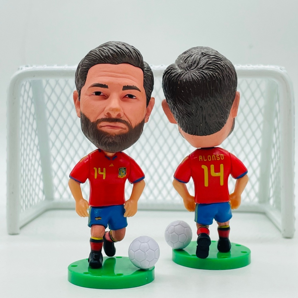 soccerwe 代表 Soccerwe Jogador De Futebol Bonecas Xabi Campeão | Shopee Brasil