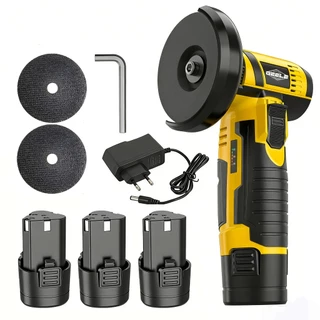 Esmerilhadeira Lixadeiras Sem Fio Portatil 12v Recarregável 76mm Mini GEELE em Oferta na Shopee