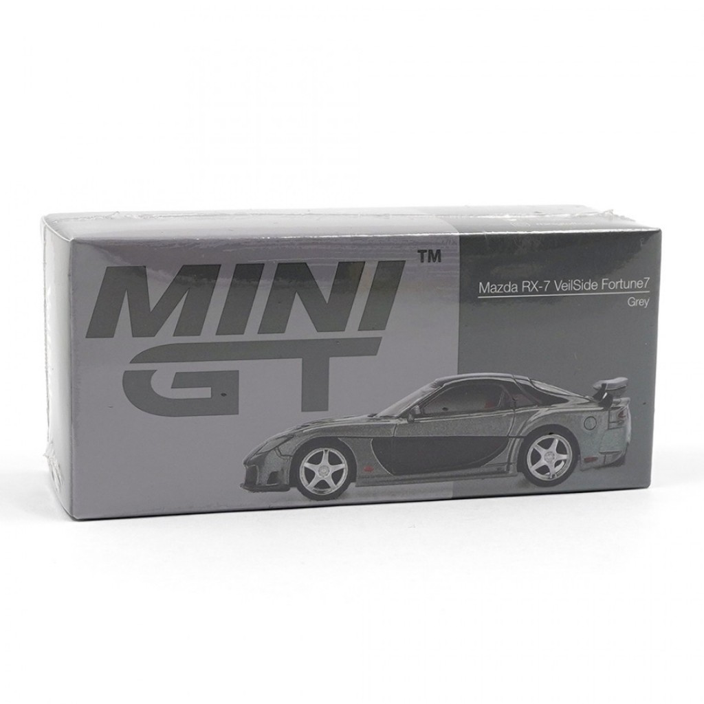Mini GT MGT01057 1057 1/64 Mazda RX-7 VeilSide Fortune Cinza LHD