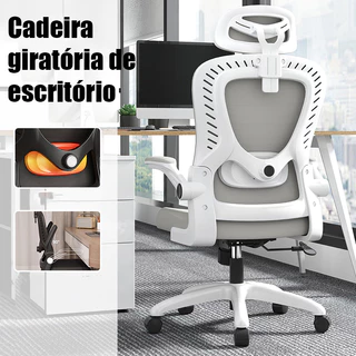 Cadeira de Escritório Giratória com Rodízios Cadeira de Computador