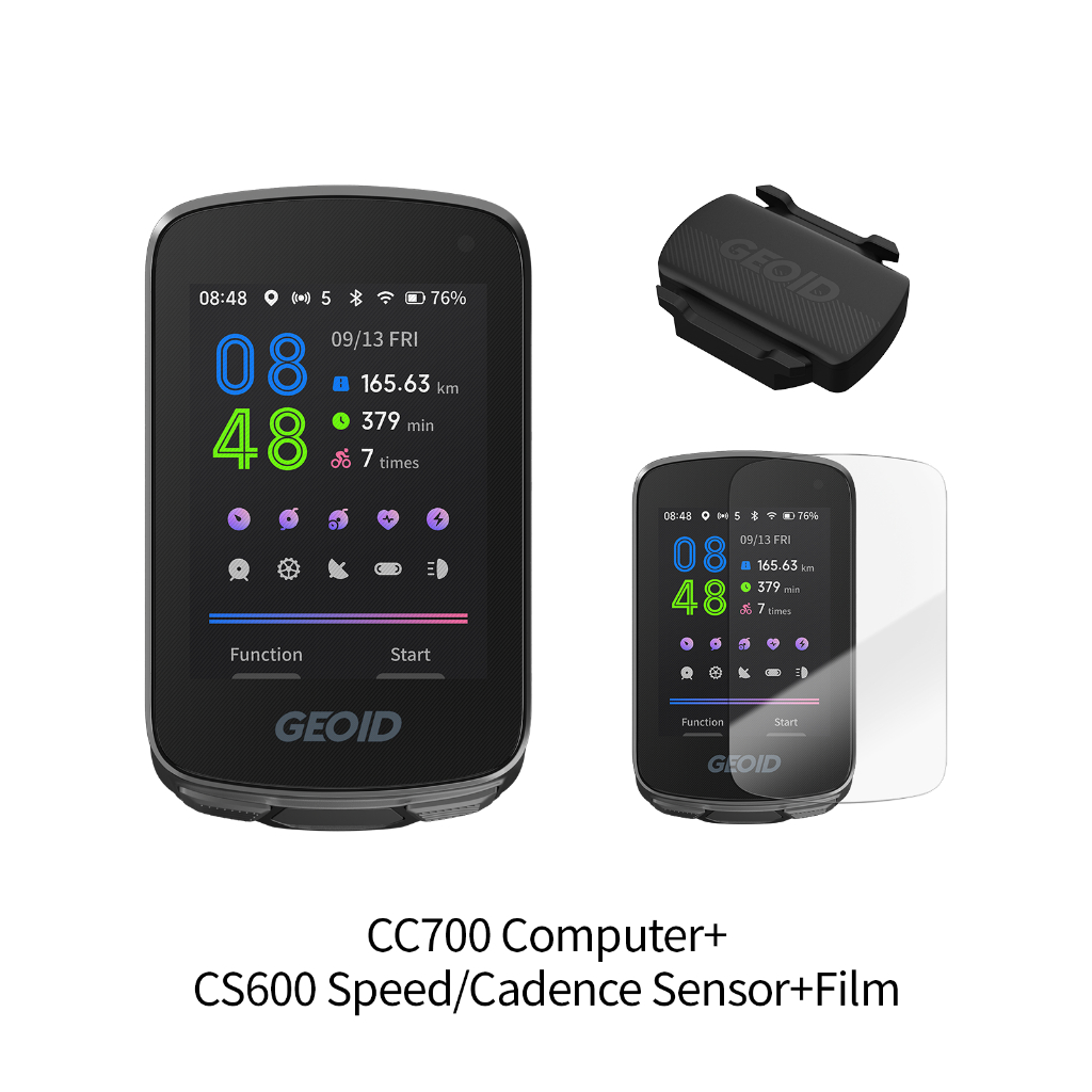 GEOID CC700 GPS Bicicleta Computador 2.8 Polegadas Rota Navegação