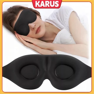Máscara De Sono 3D Noite Venda Luz Bloqueando Sombra Moldada Alça Ajustável em Oferta na Shopee