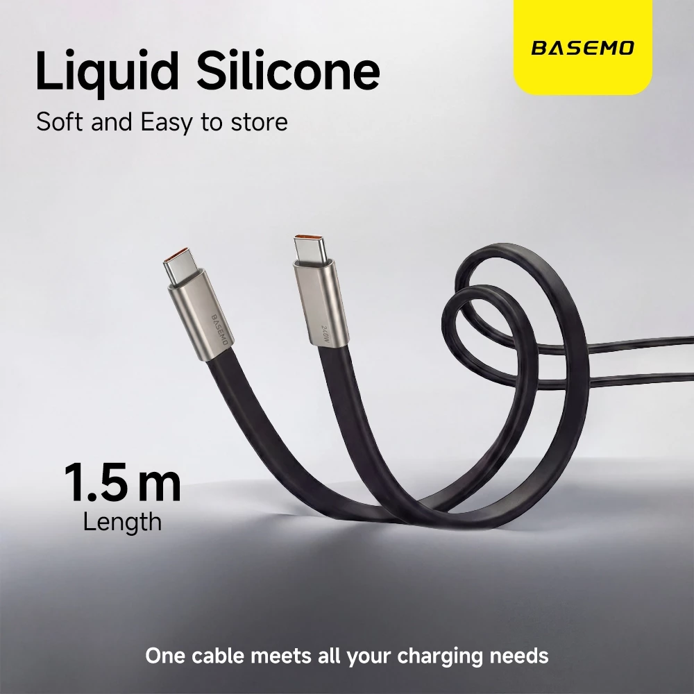 Carregador 240W 2 em 1 Suporte Dobrável Cabo Tipo C Tablet e Telefone