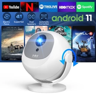 XGODY Gimbal A2 Full HD 1080P Projetor Wifi6 De Home Theater Alto-Falante 2 * 3W Integrado 300ANSI em Oferta na Shopee