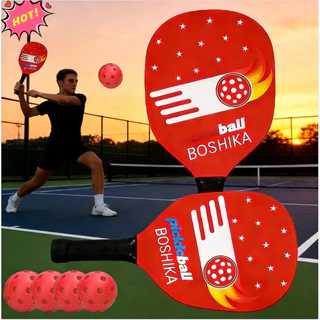 Kit 2 Raquete Beach Tennis Com Capa 4 Bolas De Brinde Desempenho Conforto Durabilidade em Oferta na Shopee