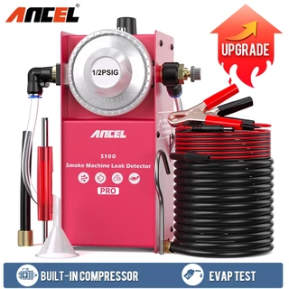 Ancel S100 Pro Maquina Fumaça Detectar Vazamento Diagnostico EVAP, 12V, Com Compressor Integrado em Oferta na Shopee