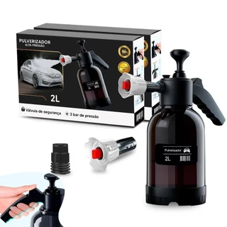 haosin Snow Foam Pressão Manual 2L Profissional Pulverizador Borrifador Spray Limpeza Jardim Regar Espuma