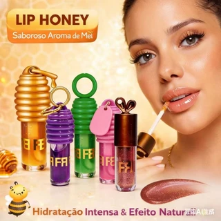 LIPHONEY Gloss Labial Hidratação Prolongada na fragrancia sabor de Mel Chaveiro Gramour e Elegancia em Oferta na Shopee