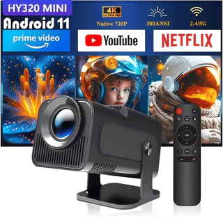 Atualizado Projetor Smart HY320 Android Full HD 1920x1080 Bluetooth Wi-fi em Oferta na Shopee