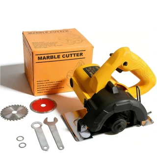 220V Serra Mármore Profissional 1550W Para Granito Concreto Madeira 110mm em Oferta na Shopee