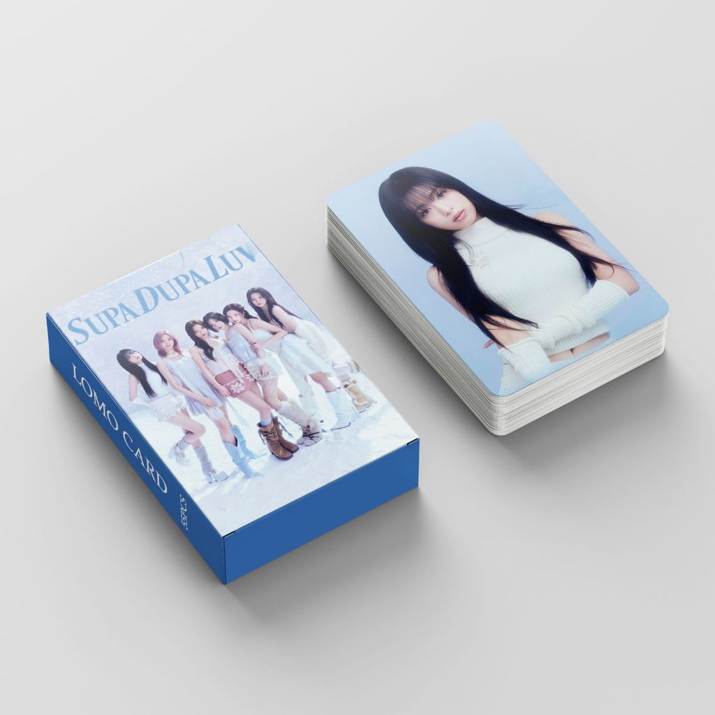 KPOP Cartões Fotográficos BABYMONSTER SUPA DUPA LUV LOMO Cartão De