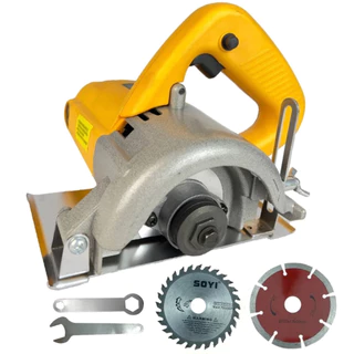 Serra Mármore Profissional 1300W-Tipo Madeira, Concreto 110/220 volts~ em Oferta na Shopee