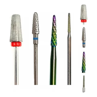 Kit Brocas De Tungstênio E Diamantada Unhas De Gel Completo em Oferta na Shopee