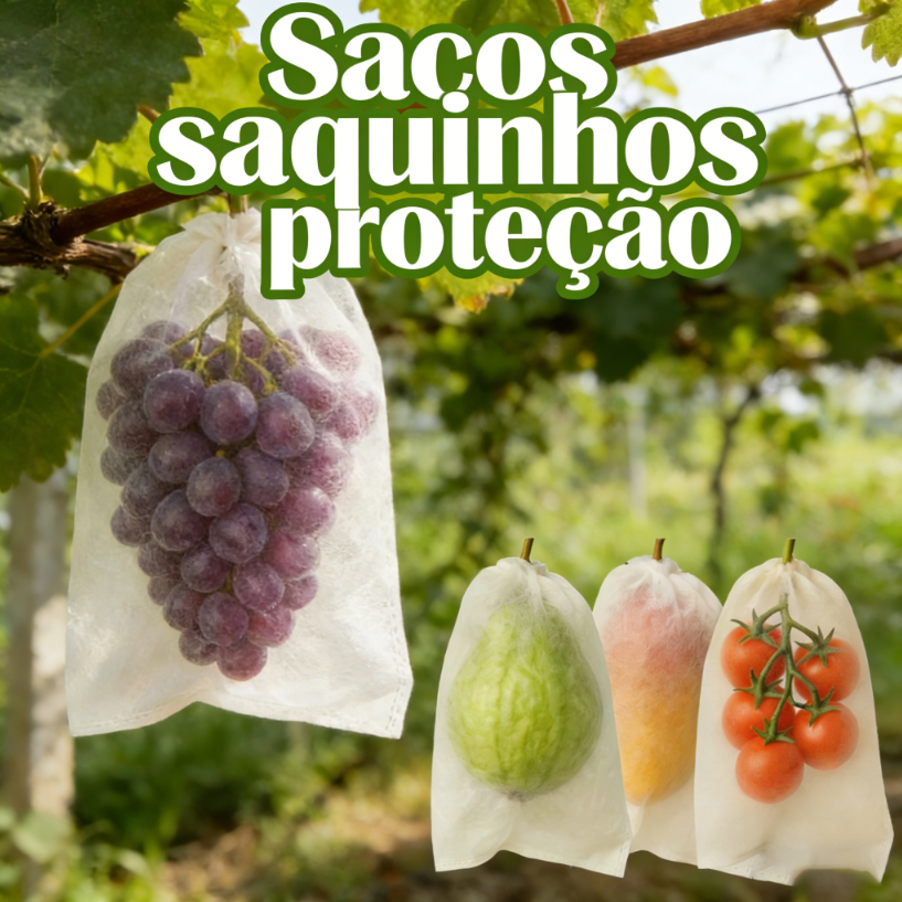 Sacos saquinhos proteção 100PCS para frutas legumes pé protegidas ...