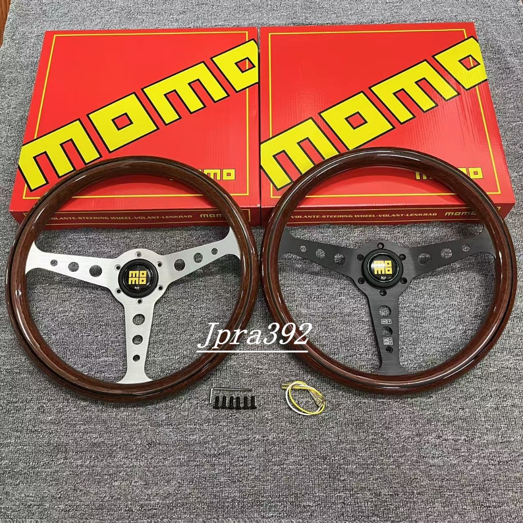 MOMO Racing Volante Universal ABS Material 340mm | Shopee Brasil