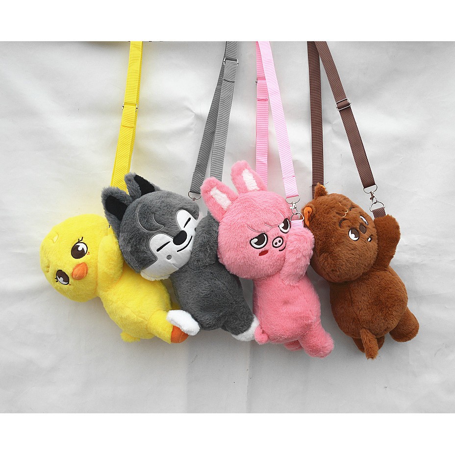 SKZOO Stray Kids Bolsa Crossbody K-pop Idol SKZ Fãs Presente De
