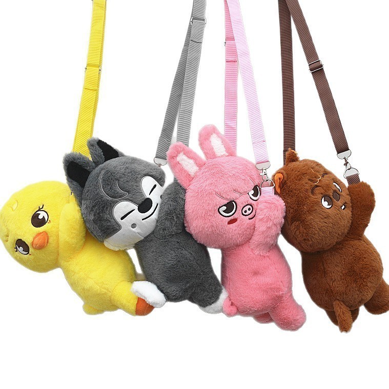 SKZOO Stray Kids Bolsa Crossbody K-pop Idol SKZ Fãs Presente De
