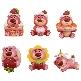 6 Pçs/Set 8cm Dos Desenhos Animados Anime Toy Story 3 Lotso Girassol Morango Urso Q Versão Decoração Do Bolo Sobremesa D em Oferta na Shopee