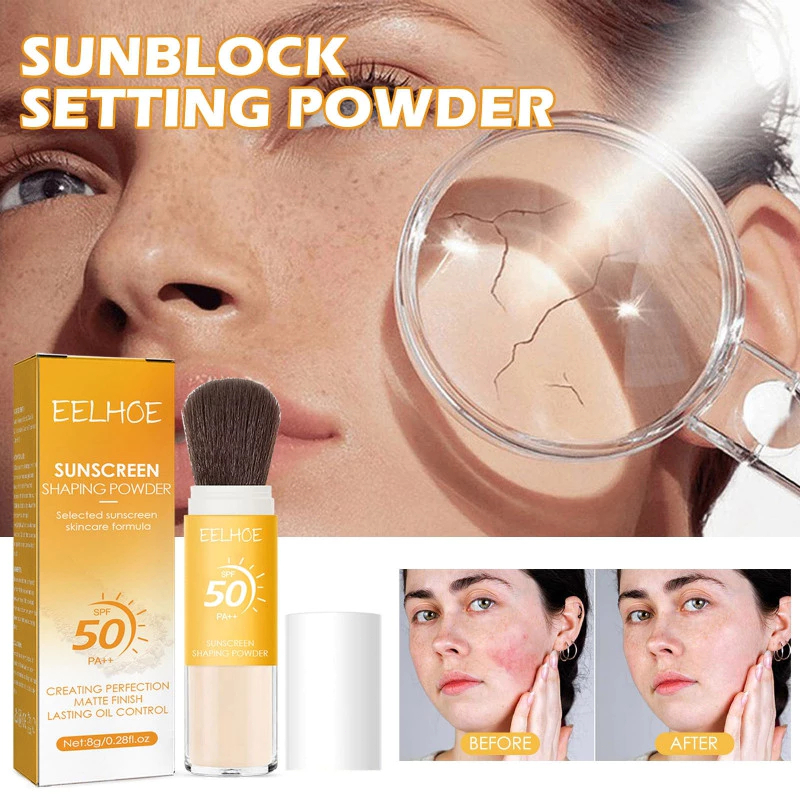 Powdered Sunscreen SPF 50+ Ready for Delivery | Shopee Brasil