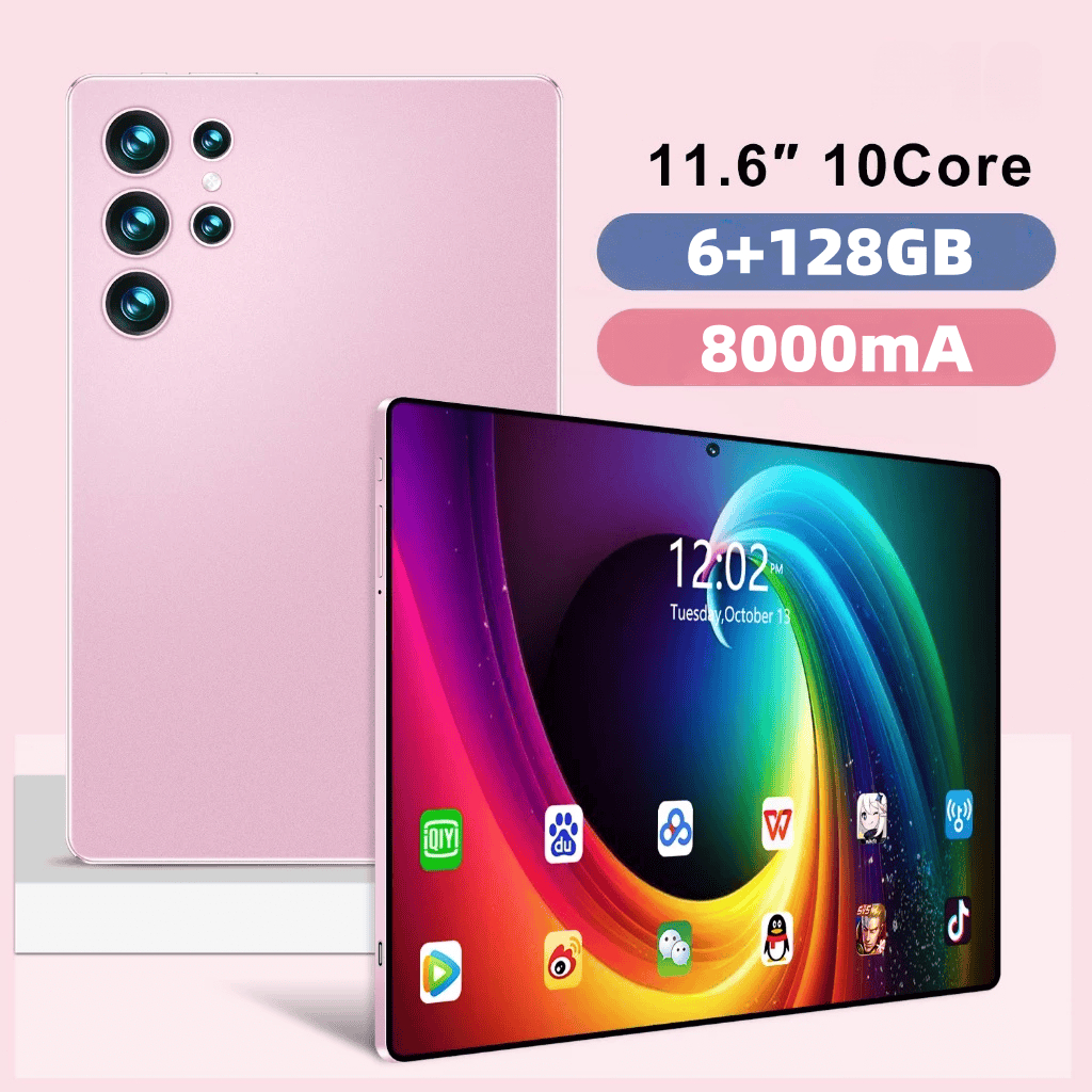 Pad 9X Tablet Android Tela Grande 10.5 FHD 6+128GB WiFi 5G Uso
