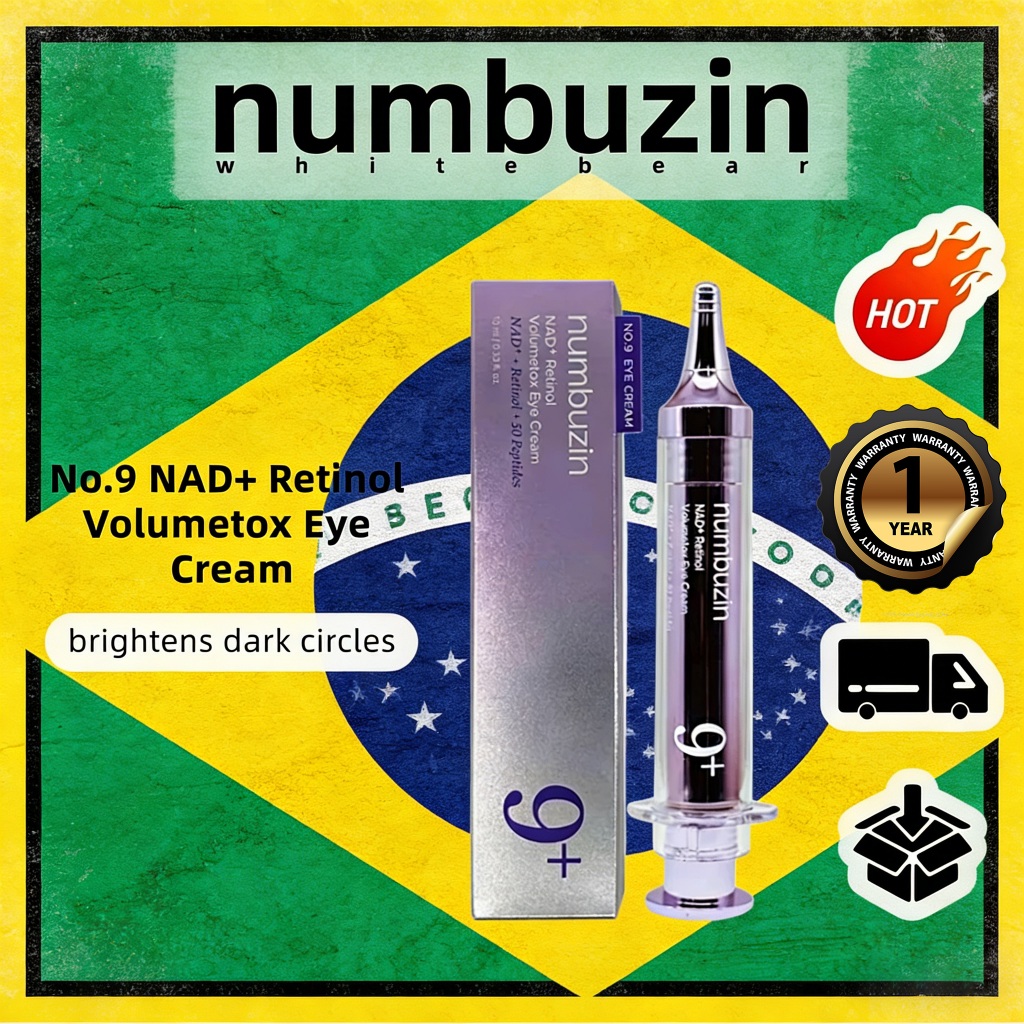 5.25【Numbuzin】Creme para Olhos NMN Retinol No.9 10ml | Anti
