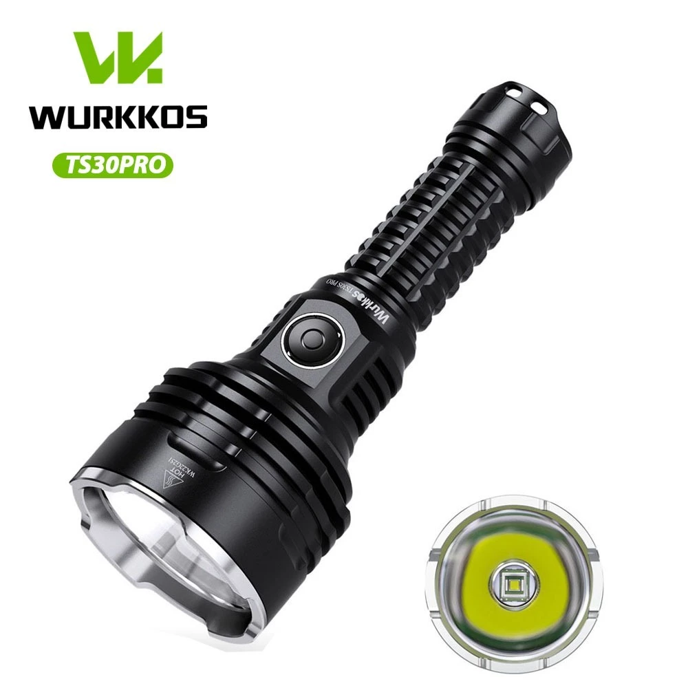 Lanterna Poderosa Wurkkos TS30S SBT90.2 Anduirl super Brilhante 6000lm 952M 21700