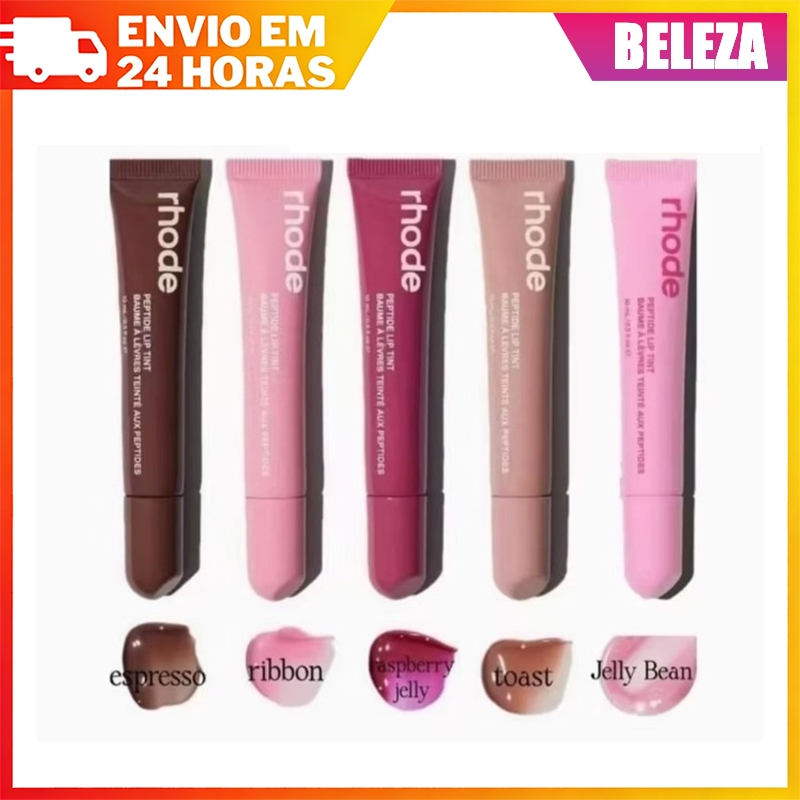 Rhode Lip Gloss Batom 10g Vanilla Fita Bálsamo Labial/Creme