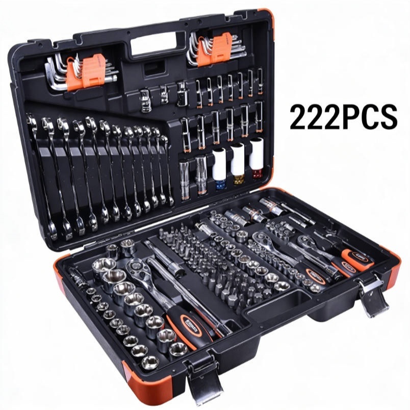 Jogo Oficina Master Maleta Com 222pcs Ferramentas