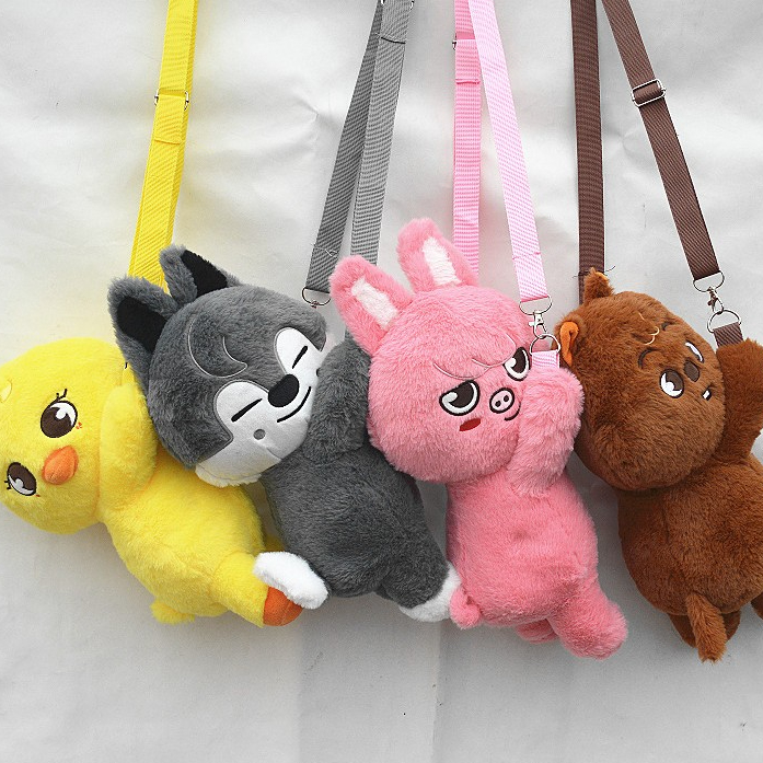 Bolsa Eco Bag Stray Kids Skz-Skzoo Personagens Fofos Tote Bag