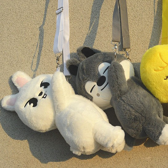 SKZOO Stray Kids Bolsa Crossbody K-pop Idol SKZ Fãs Presente De