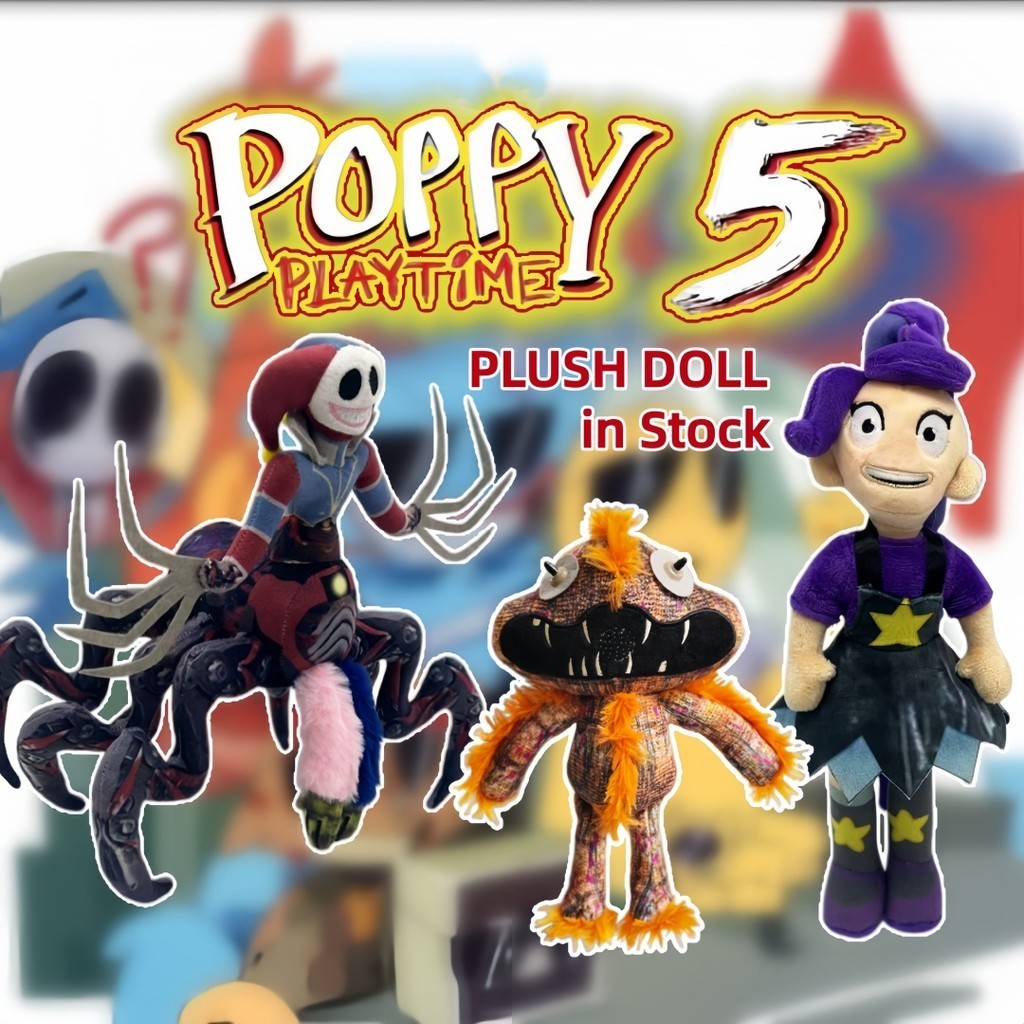 Poppy Playtime Capítulo 5 Coisas Quebradas Pelúcia Lily Lovebraids ...