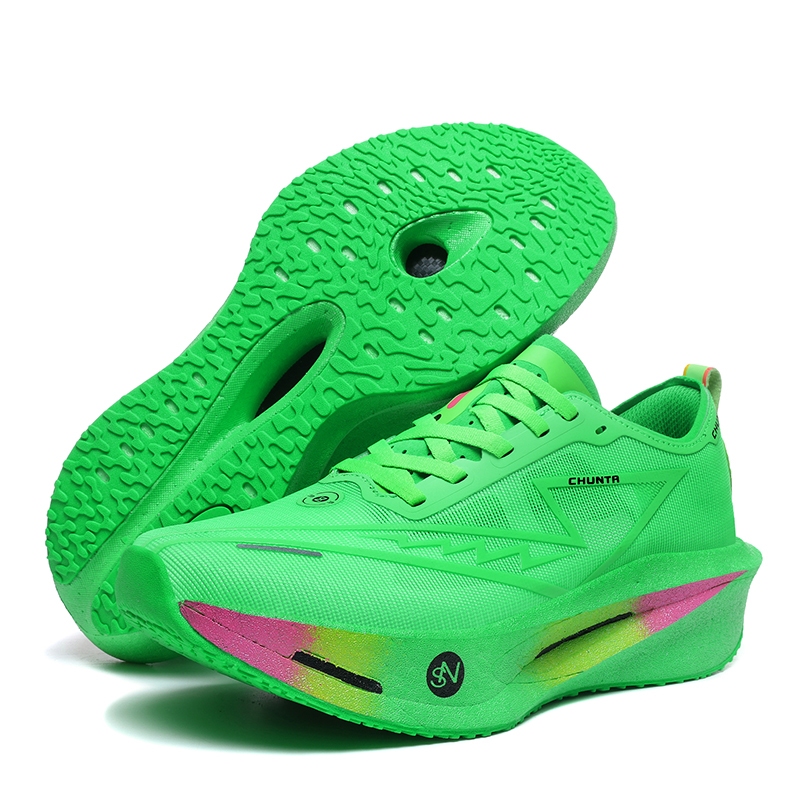 CHUNTA Racing Running Shoes Breathable Mesh Shock Absorption Unisex ...