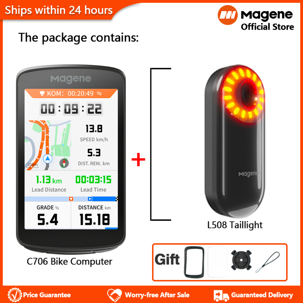 2026 Magene C706 GPSサイクルコンピューター Magene C706 GPS Bicicleta Computador Touchscreen Navegação