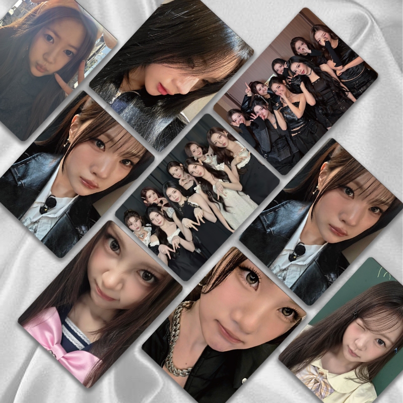 50 Pçs/Caixa Hearts2Hearts H2H Cartão Laser Photocard Holograma