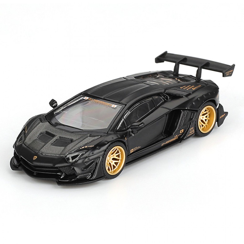 MINI GT LBWK GT-R マットブラック LBWKブリスター Mini GT Mgt01087-L 1087 1/64 LB Funciona Lamborghini Aventador
