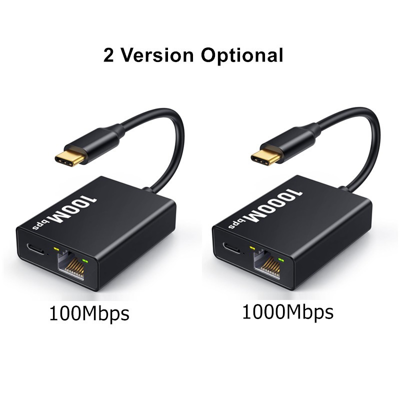 Adaptador Ethernet Gigabit USB C RJ45 LAN Para Chromecast Com Google TV ...