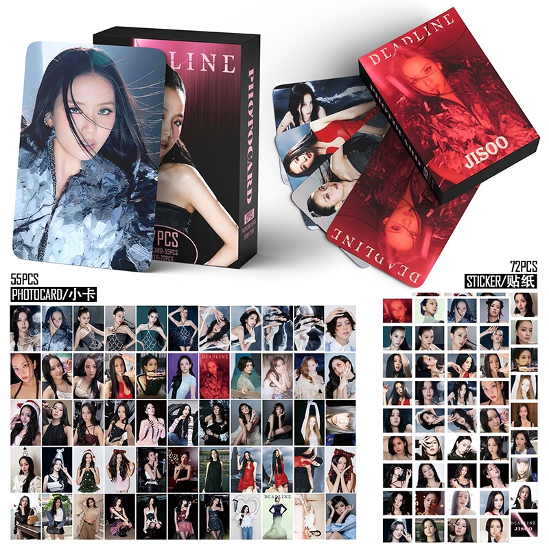 127 Pçs/Caixa BLACKPINK Photocard DEADLINE JUMP Álbum JENNIE ROSE