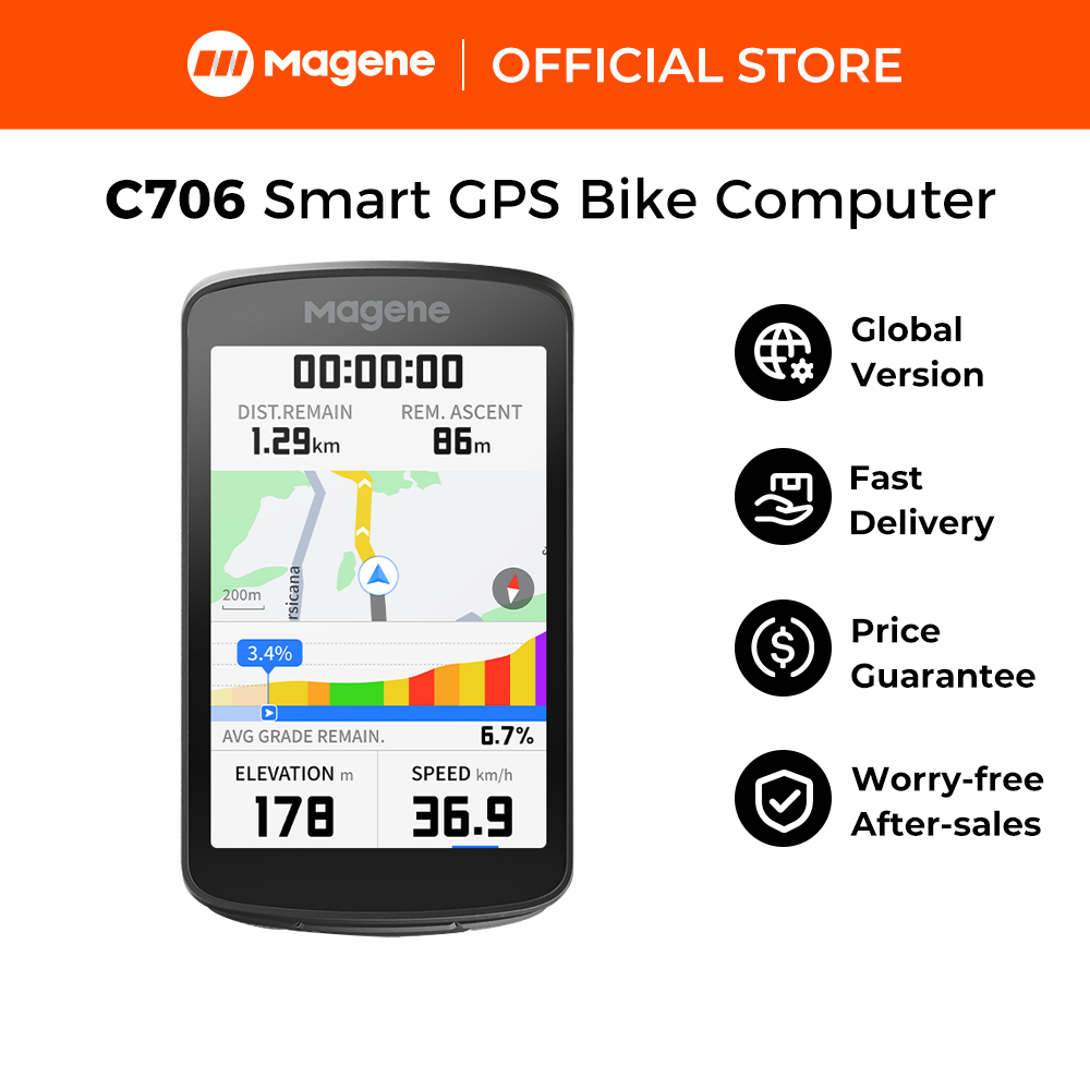 2026 Magene C706 GPSサイクルコンピューター Magene C706 GPS Bicicleta Computador Touchscreen Navegação